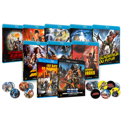 Intégrale Atomic Future - 10 films en blu-ray + 10 badges